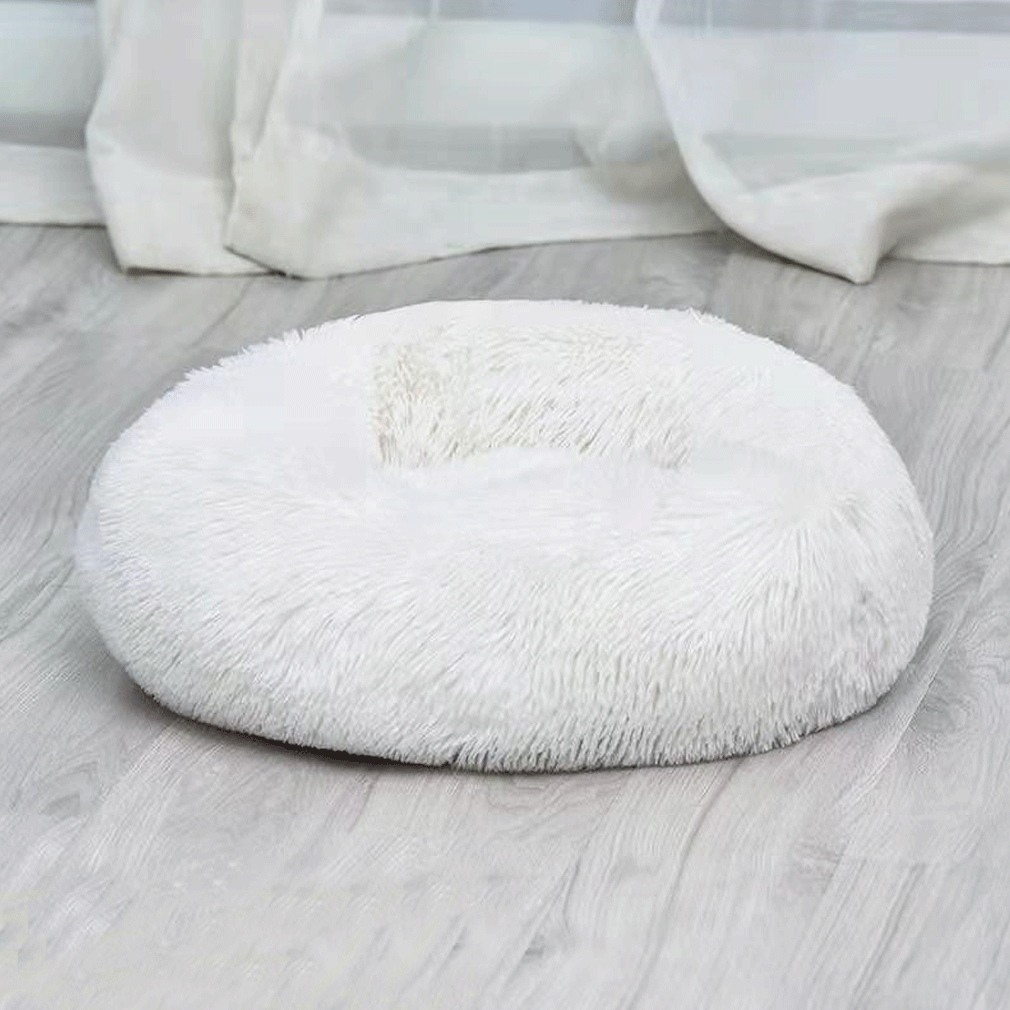 Haustier Hund Katze beruhigendes Bett weiches Plüsch rundes nettes Nest bequem