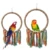 Pet Bird Toy Cotton Rope Circle Intelligence Development Toys Chewing Bite Parrot Окунь Подвесная Клетка Качели Веревка Кольцо Стенд Подъем