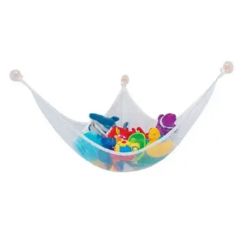 

Toy Hammock - Organize Stuffed Animals or Children's Toys with The mesh Hammock. Looks Great with Any décor While