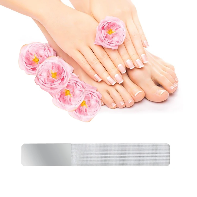 1PC Professional Nano Polished Glass Nail File Transparent Sanding Grinding Durable Shiner Manicure Files Art Manicur | Красота и