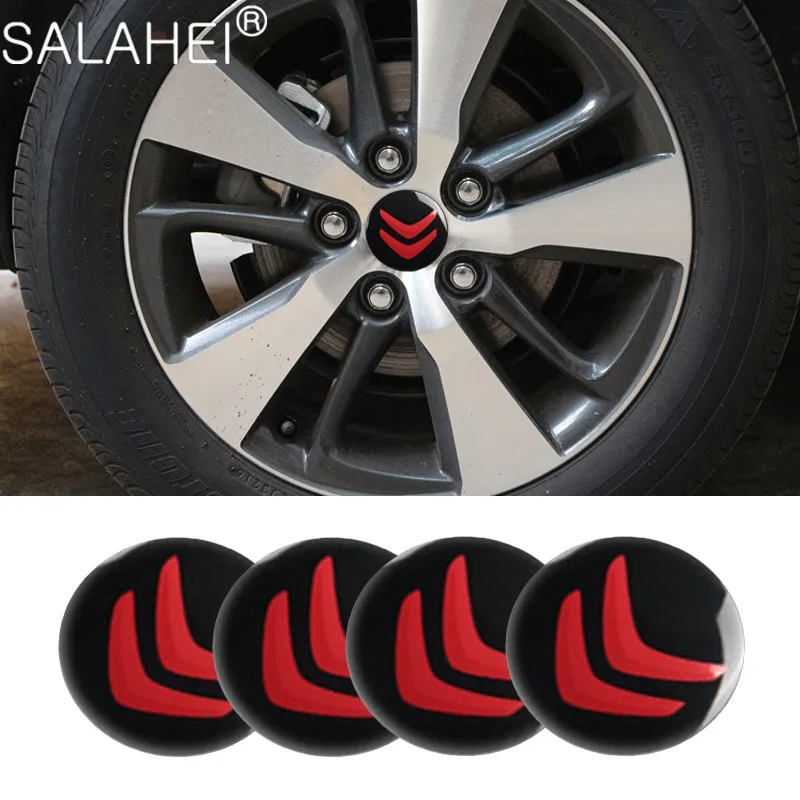 Tapas para Citroen DS Saxo Xsara Picasso Elysee Berlingo Cactus 65MM Pegatinas con Logo Accesorios 4 Piezas Coche Tapas Centrales Cubierta Central raghuinstech.com