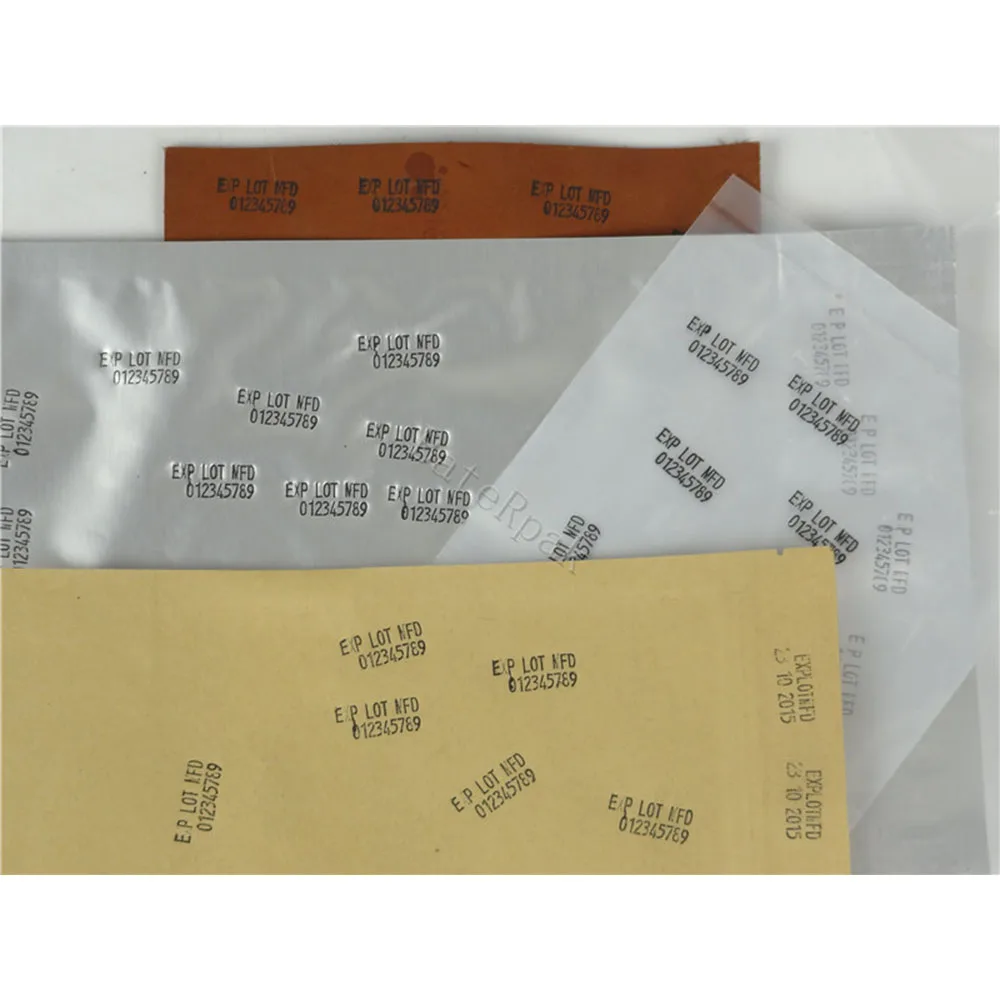 Coding Machine Letters RCIDOS 2x3/4x15mm Coding Machine Letters/Brass Flexible Hot Foil Russia Letters,Alphabet Customization Font,DY-8 Characters Mold