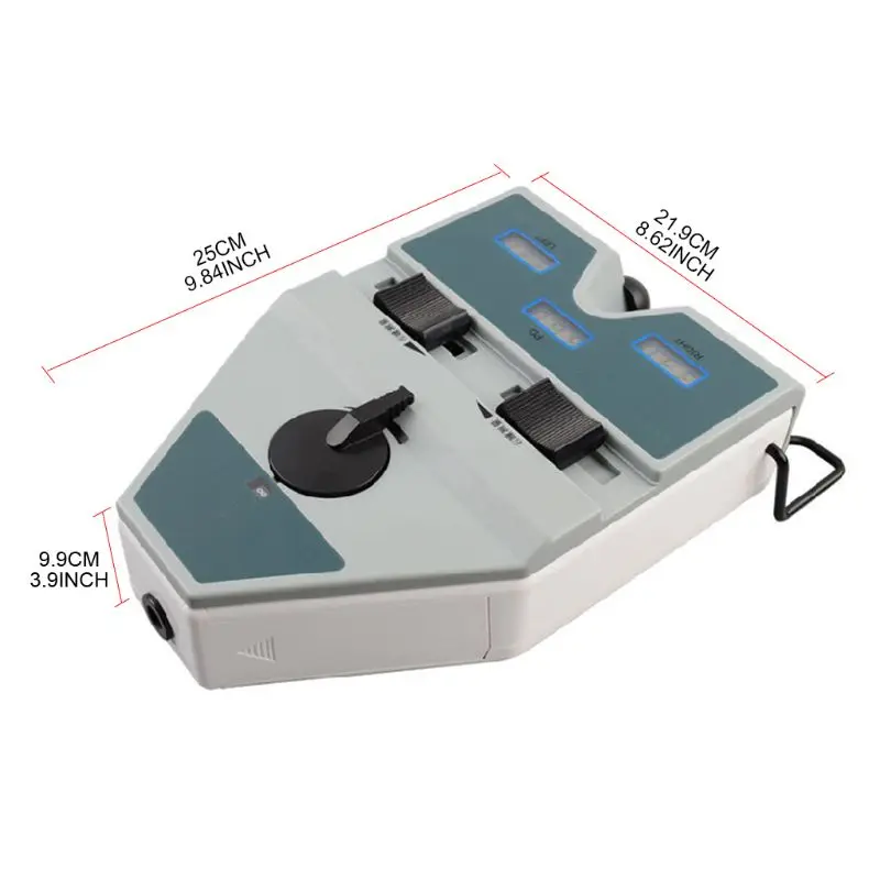 

Digital Pupilometer Optical PD Ruler LCD 40-80mm Pupil Meter Interpupillary Test 831F
