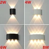 2W 4W 6W 8W LED Wall Light Outdoor Waterproof Modern Nordic style Indoor Wall Lamps Living Room Porch Garden Lamp AC90-260V ► Photo 3/4