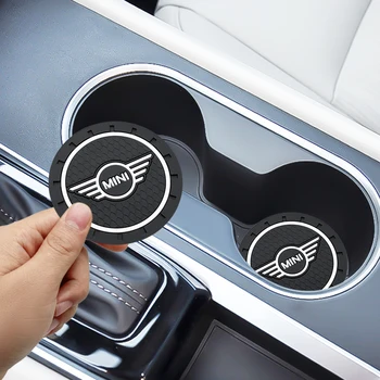 

car cup non-slip pad lamp glass holder Mat pad bottle integrated car styling for mini COOPERs S R50 R53 R56 R60 F55 F56 R57