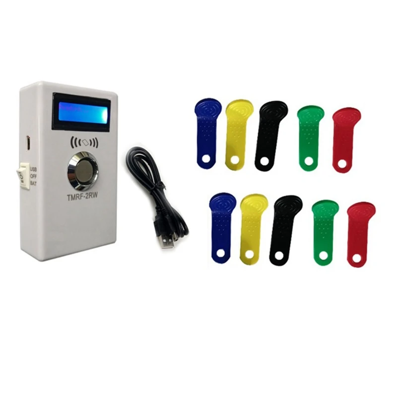 electric door lock with remote TMRF-2RW IButton Programmer DS1990A Duplicator Cloner Copier 125Khz RFID Reader Writer RW1990 Key Token T5577 RFID access control cards Access Control Systems