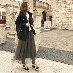 Women's Winter Sheepskin Coat Plush Genuine Leather Motorcycle Jackets Coat Autumn Loose Locomotive Short Women Jacket Coats