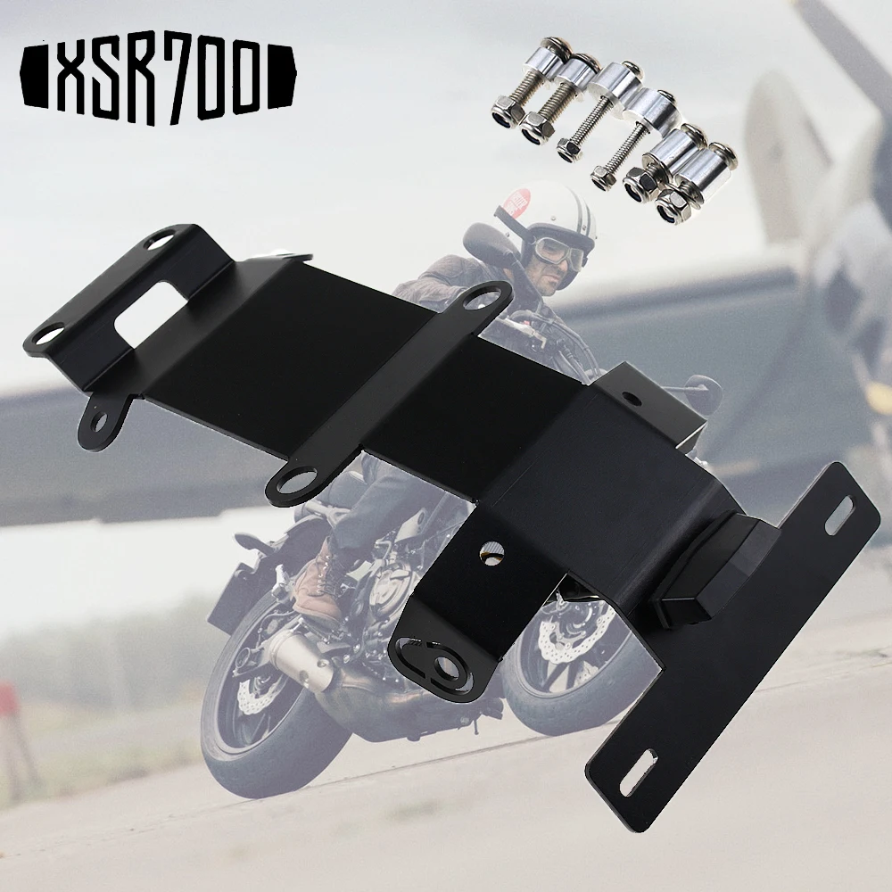 Porta Targa Led Light Per Yamaha Xsr700 Xsr 700 2015-2020 Accessori Moto Tail Tidy Fender Eliminator