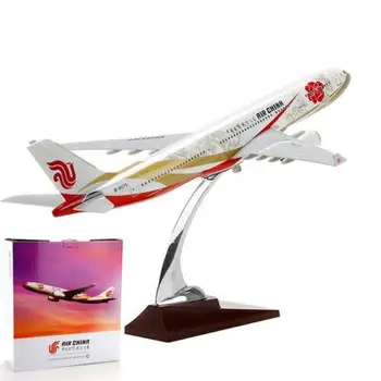 

40cm Air China B-6075 A330 Airlines Aircraft Airplane Static Model Plane Air Bus TH09724-SMT2