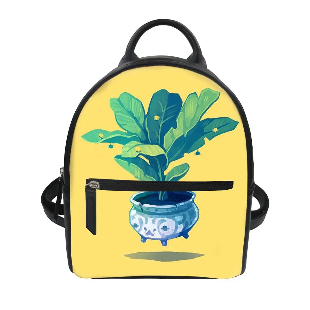 Купить индивидуальный рюкзак детский школьный школьная сумка в горшках