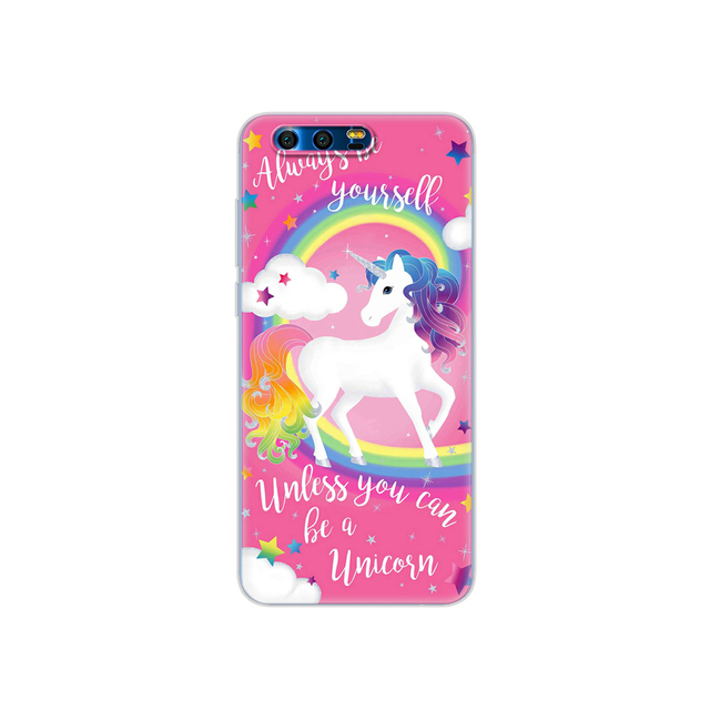 phone case for  honor 9 honor 9 lite soft tpu silicon back cover 360 full protective printing transparent coque