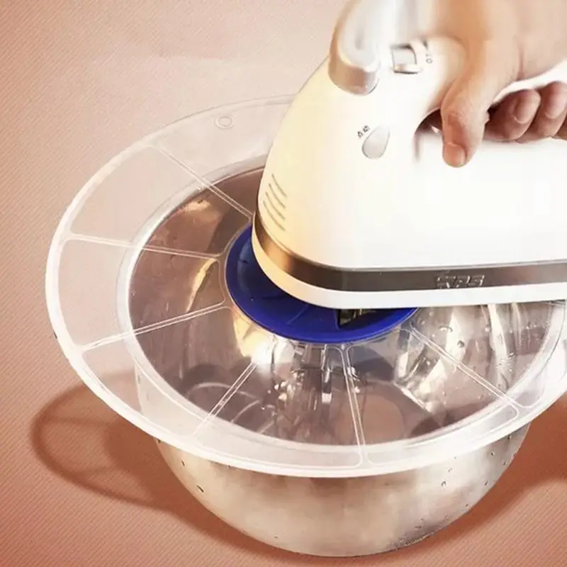 Egg Bowl Whisks Screen Cover Beat Egg Cylinder Baking Splash Guard bowl lids Kitchen waterproof bowl lids
