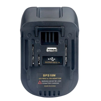 

Bps18M Battery Adapter For Black and Decker 20V Lithium For Porter Cable 20V Lithium Battery For Makita Bl1830 Bl1840 18V Batter