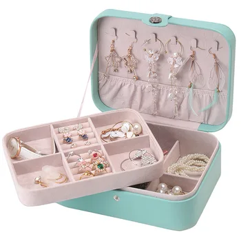 

Simple Jewellery Box Large Capacity Earrings Ear Stud Ring Multi-Function Jewelry Box Ornament Box