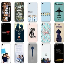 07DD Американский ТВ Грей Анатомия Мягкий силиконовый чехол для iPhone 5 5S SE 6 6s 8 plus 7 7 Plus X XS SR MAX чехол