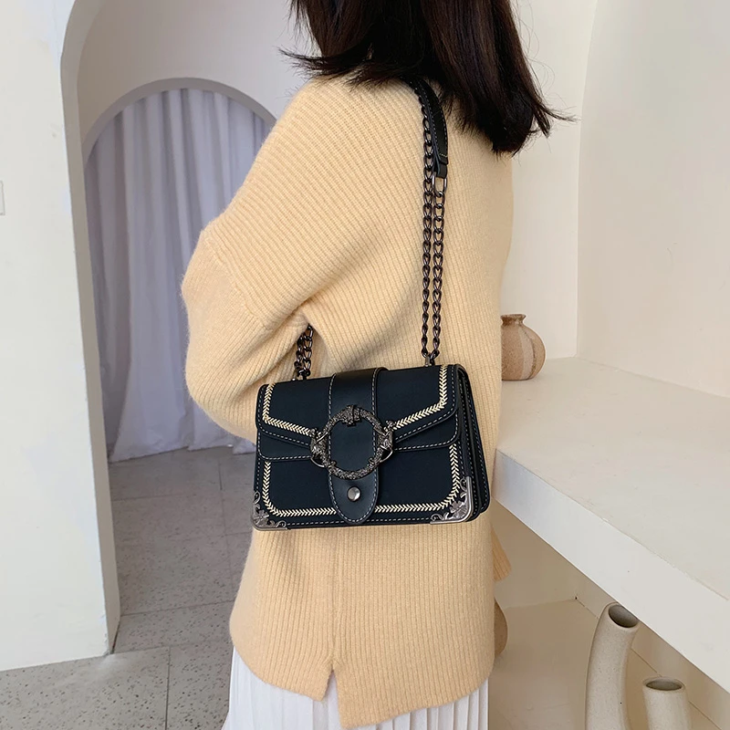 Bolsos Mujer квадратные сумки через плечо для женщин роскошные сумки женские сумки дизайнерские кошельки женские сумки через плечо