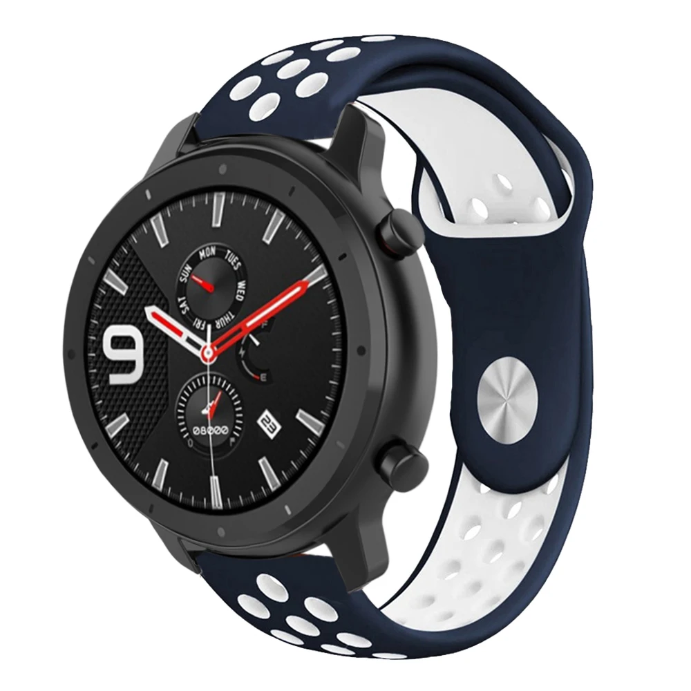 Спортивный ремешок для Xiaomi Huami Amazfit GTR 42 мм GTS браслет ремешок для Huami Amazfit Bip Молодежные часы сменный ремешок для часов