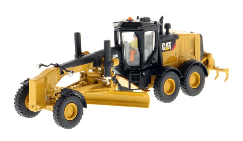 NEW HO Scale 1/87 Cat 450E M318D 730 Motor Grader - High Line Series By Diecast Masters Caterpillar 85520 for Collection Gift