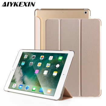 

AIYKEXIN Case for ipad 9.7 Inch 2017 Auto Wake Sleep Cover for iPad 9.7 2018 with PU Leather PC Back Case for A1822/A1823/A1893
