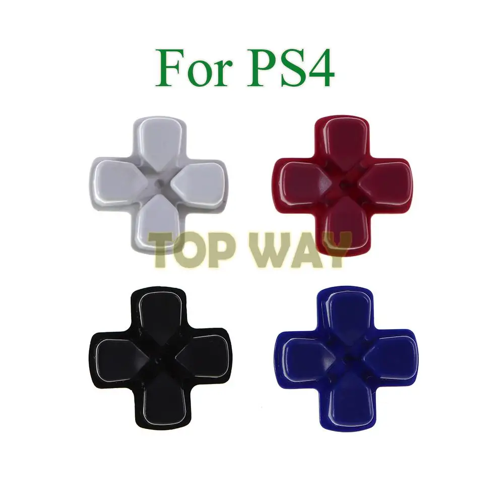 100Set D-Pad Move Action Dpad Key Abxy X Button Set Riparazione Parte Di Ricambio Per Sony Playstation 4 Ds4 Controller Ps4 Gamepad