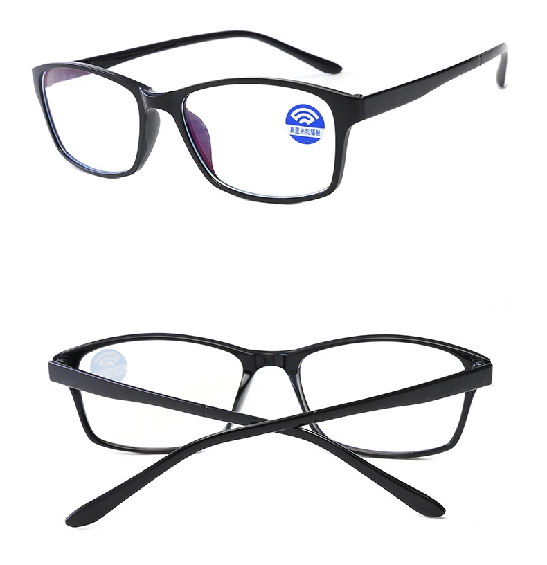 Квадратный ретро анти-синий светильник, радиационные очки для мужчин и женщин, свежие компьютерные очки TR90, оправа для очков, супер мягкие очки для мужчин