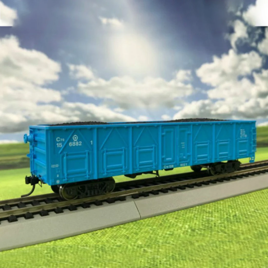 1: 87 HO Масштаб песок стол C70 Гондола автомобиль открытый грузовой автомобиль модель