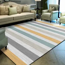 Современный нордический стиль простой ковёр для гостиной мягкий полиэстер Спальня ковры для чистки ковров, для дома тонкий коврик дверной коврик модные коврики
