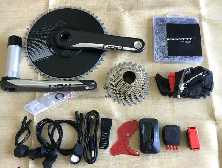 SRAM RED ETAP AXS TT Gruppo Elettronico 12s bici della Strada piena della  gruppi a|Bicycle Crank \u0026 Chainwheel| - AliExpress