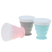 100 мл Складная портативная силиконовая Питьевая Складная кофейная чашка многофункциональная Складная силиконовая чашка дорожная бутылка для воды