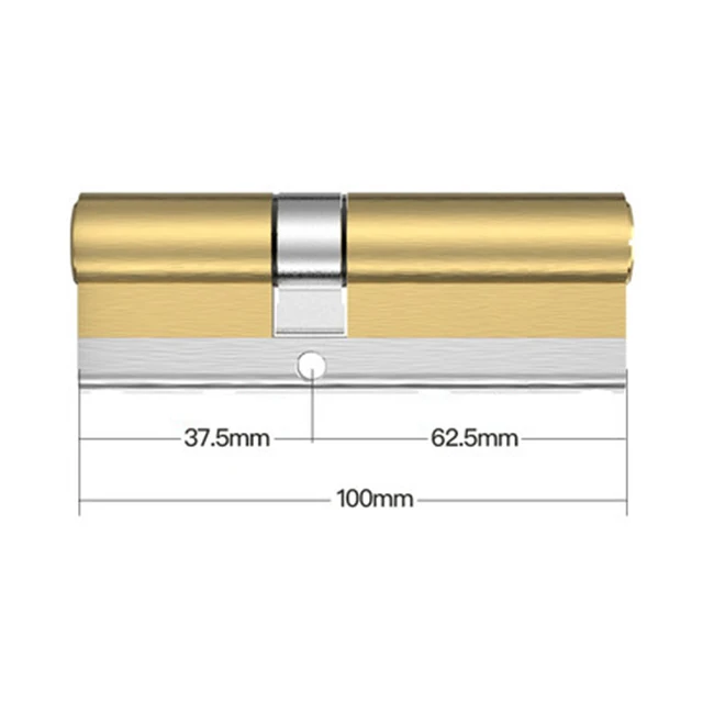 10 ключей замена замка C Класс входные двери системы безопасности цилиндр замка - Цвет: A37.5B62.5 L100mm