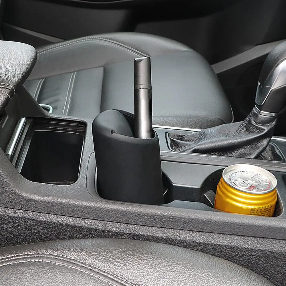 Rubbish Box Garbage Cup Creative Auto Rubbish Dustbin Trash Can Desktop Car Organizer Black/White Mini