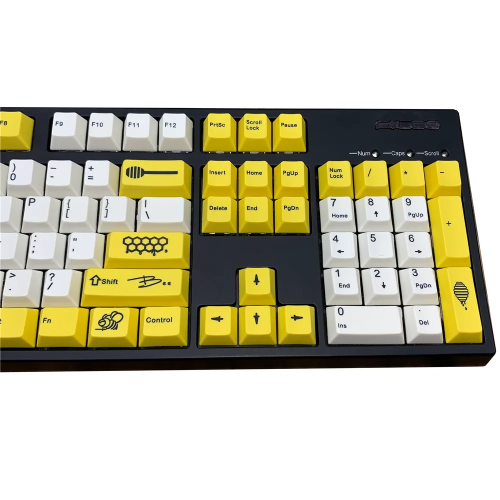 Little bee keycap Cherry PBT Keycaps набор volledige Mechanische Toetsenbord Keycaps PBT Dye-Sublimatie Keycap