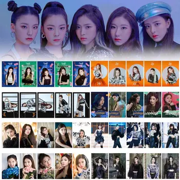 

10PCS/Set KPOP ITZY IT'z ME Photocard Photo Card PVC Crystal Card Stickers For Bus Student Card Stationery Set