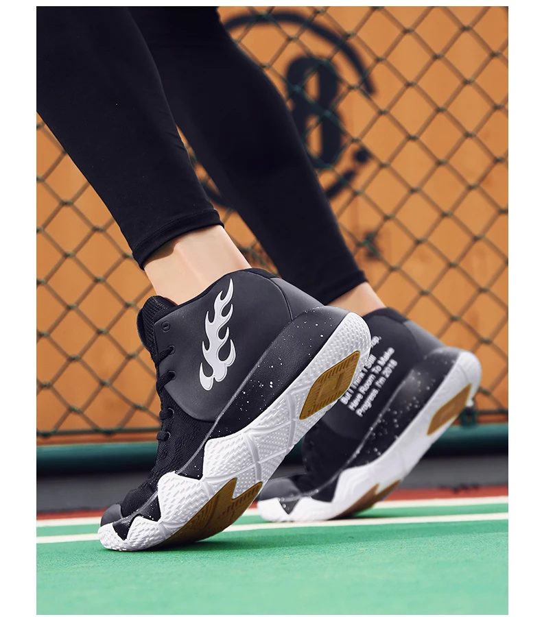 Уличная Мужская баскетбольная обувь zapatillas hombre Deportiva, высокие дышащие мужские ботильоны, тренировочные кроссовки, спортивная обувь
