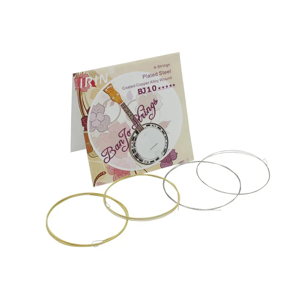 

4PCS/SET Classical Banjo Strings Nickel Alloy Music Instrument Parts Accessory Replacement String New