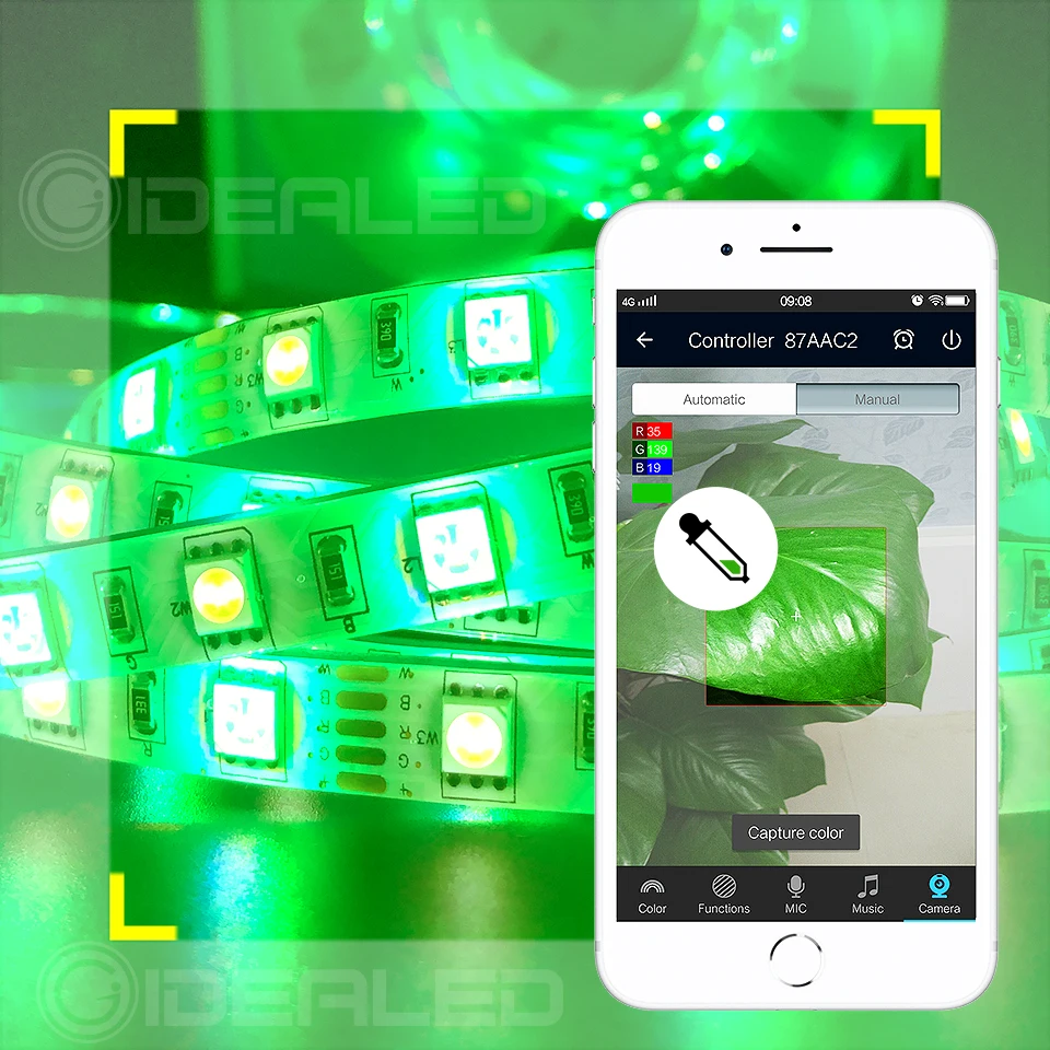 RGB RGBW RGBWW Wifi светодиодный светильник с контроллером беспроводной ИК-пульт 12 в музыкальный мини-контроллер для светодиодной ленты светильник
