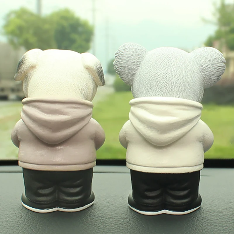 Koala мопс автомобильные игрушки для приборной панели аксессуары внутреннее