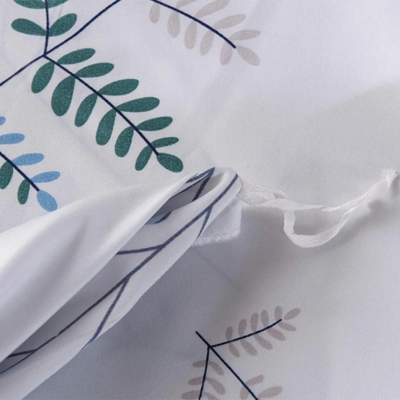  Quilt cover bedding three-piece polyester fiber bohemian print pillowcase with zipper home textiles