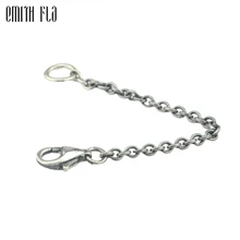 Emith Fla Аутентичные стерлингового серебра 925 безопасная цепочка модные ювелирные изделия для женщин цепи противоскольжения DIY аксессуары для ювелирных изделий