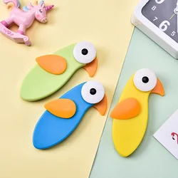 Serrure de sécurité pour enfants, Anti pincement en forme d'oiseau, porte de tiroir à main, porte de réfrigérateur, pare chocs de bébé Simple à déverrouiller 