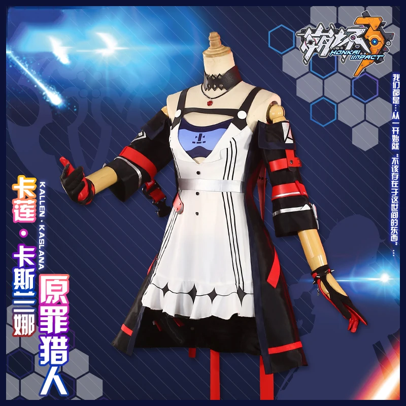 Аниме! Honkai Impact 3 Kallen Kaslana оригинальный Sin Hunter персонажи карты прекрасное