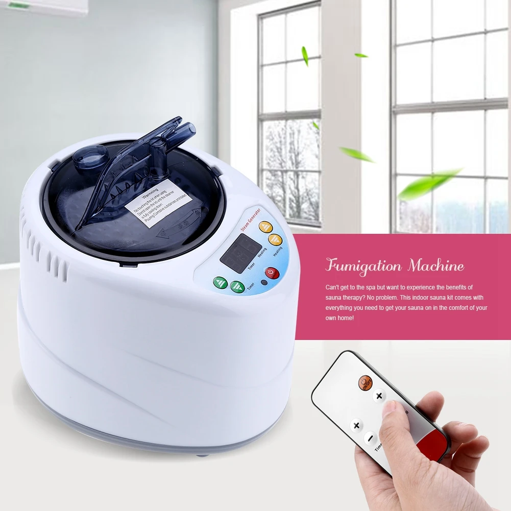 

2L Home Steamer Fumigation Machine Home Steam Generator for Sauna Spa Tent Body Therapy For Smart Multifunction House Using