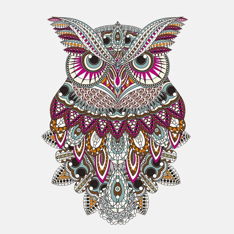 

Creative Car Sticke Forest Tribe Owl Accessories Vinyl PVC 15cm*11cm Motorcycle Windshield Car Window Car Styling Decal