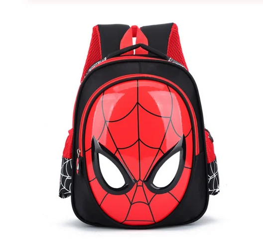 

2019 3D 3-6 Year Old School Bags For Boys Waterproof Backpacks Child Spiderman Book bag Kids Shoulder Bag Satchel Knapsack