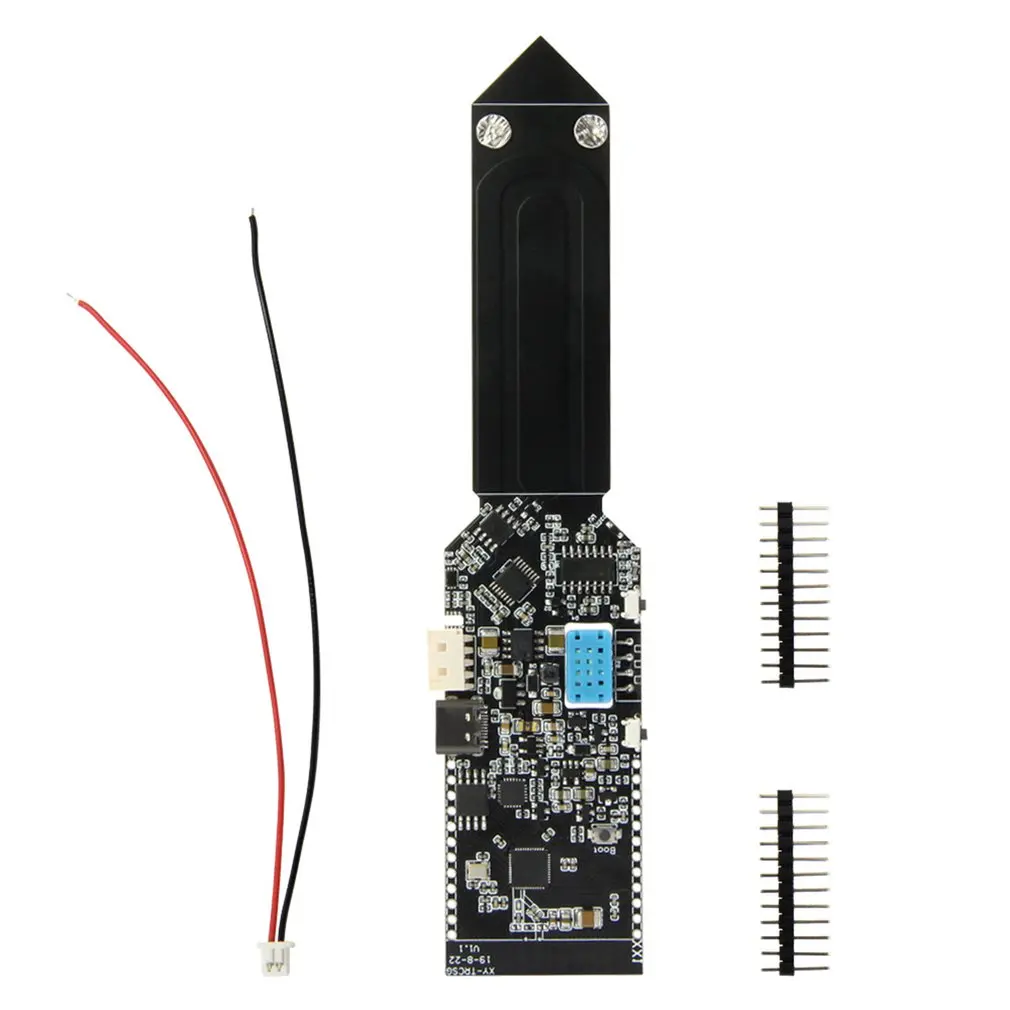 

T-Higrow ESP32 WiFi And Battery And DHT12 Soil Temperature And Humidity Photometric Electrolyte Sensor