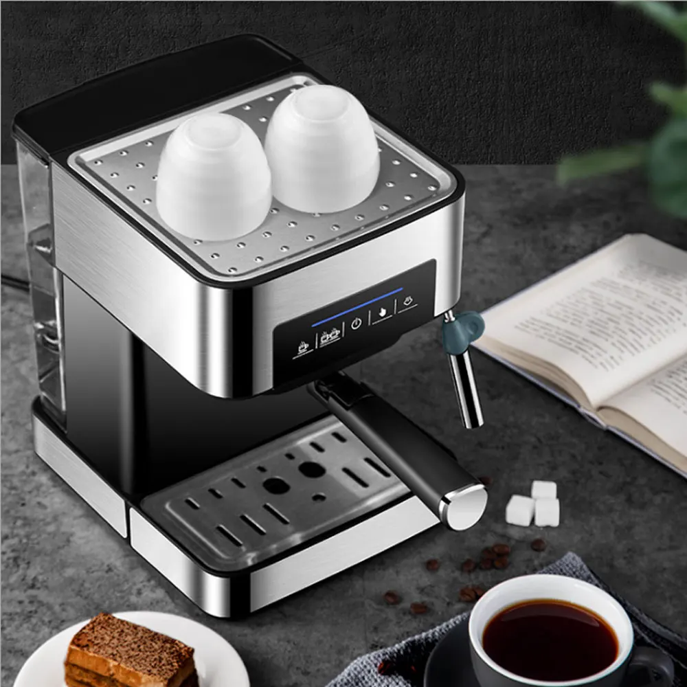 

Electric 20Bar Italian Coffee Maker Household Americano Espresso Coffee Machine Fancy Milk Foam Maker 220V