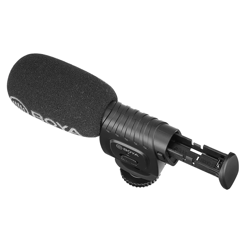 BOYA 3,5 мм Вещательное качество Мини Размер конденсаторный микрофон для DSLR камеры видеокамеры смартфона ПК Youtube Vlog Видео Аудио Микрофон
