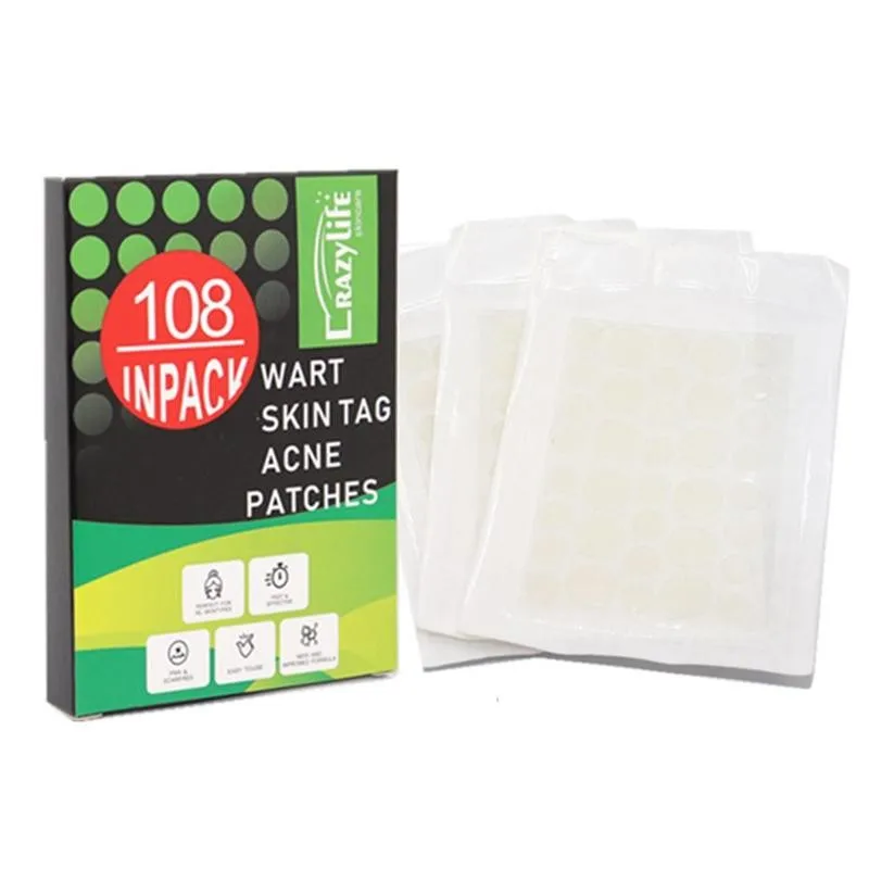 108 шт. накладки на прыщи невидимые наклейки лечение прыщей мастер удаления
