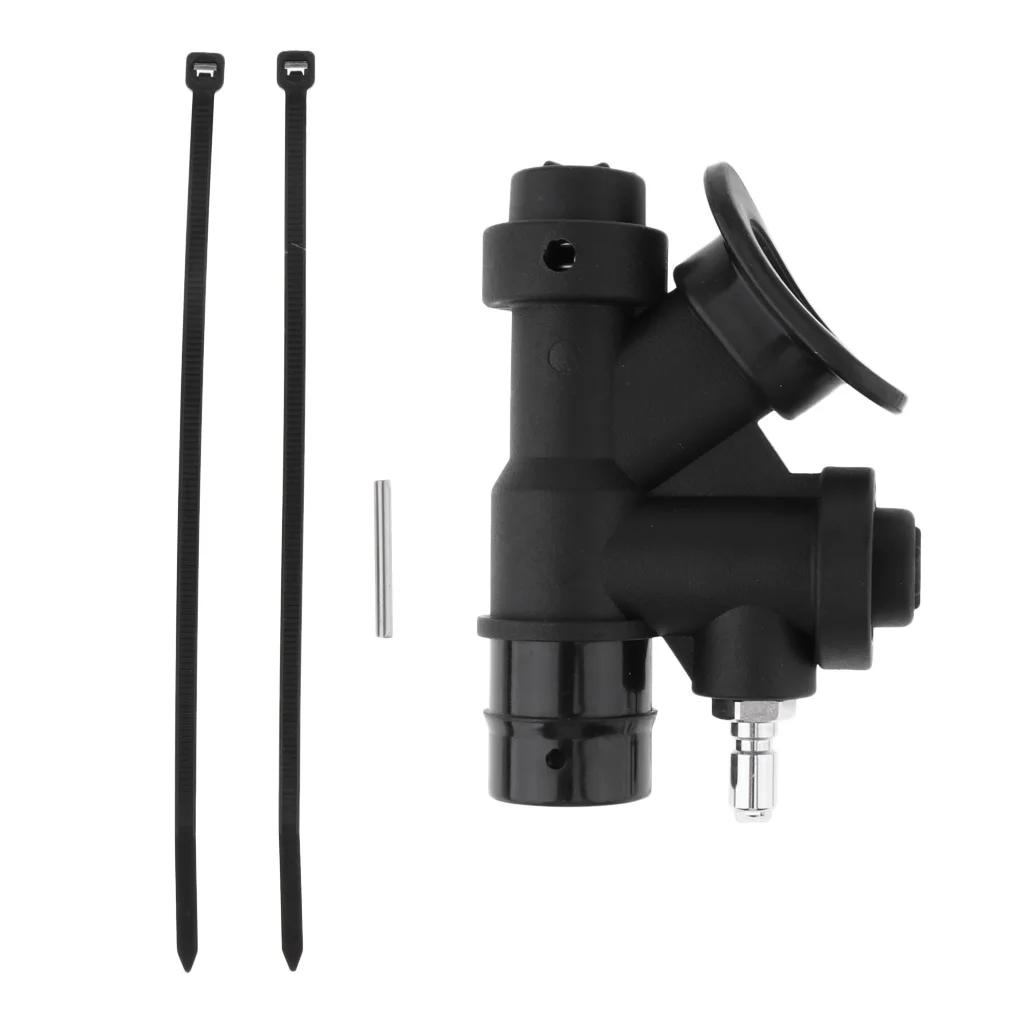 Scuba Choice Scuba Diving BCD Valve Power Inflator with Bolts and Cable Ties Safety