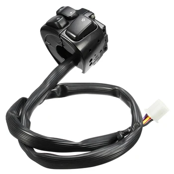 

1pair On Off Motorcycle Left Right Handle Control Switch Wiring Harness Button 1inch 25mm Universal Styling Replacement Parts